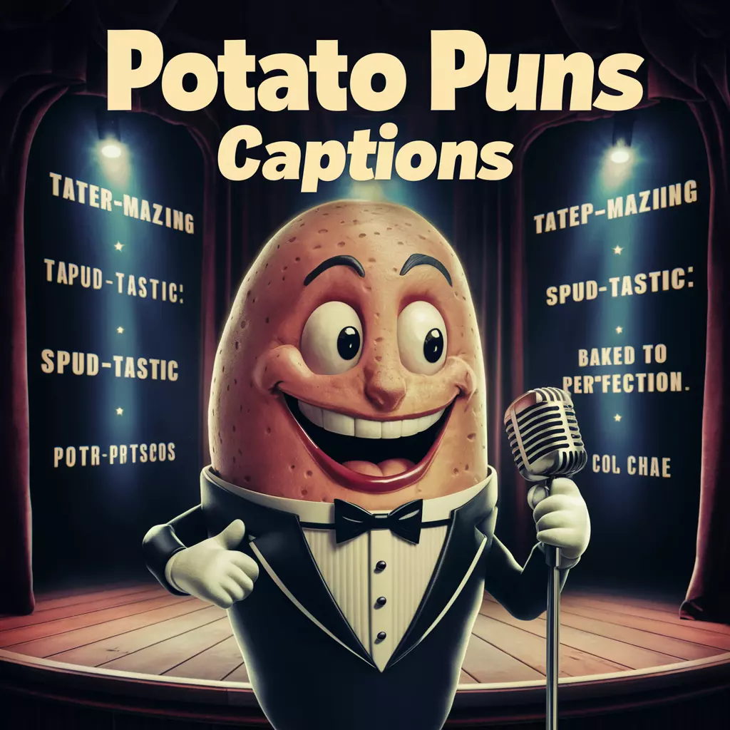  Potato Puns Captions