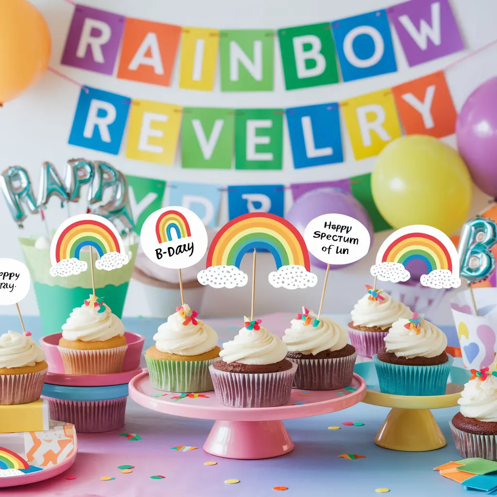 Rainbow Birthday Puns