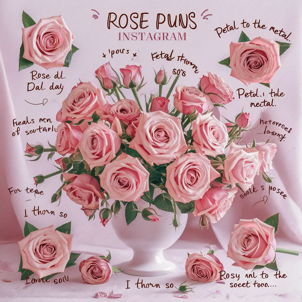  Rose Puns for Instagram