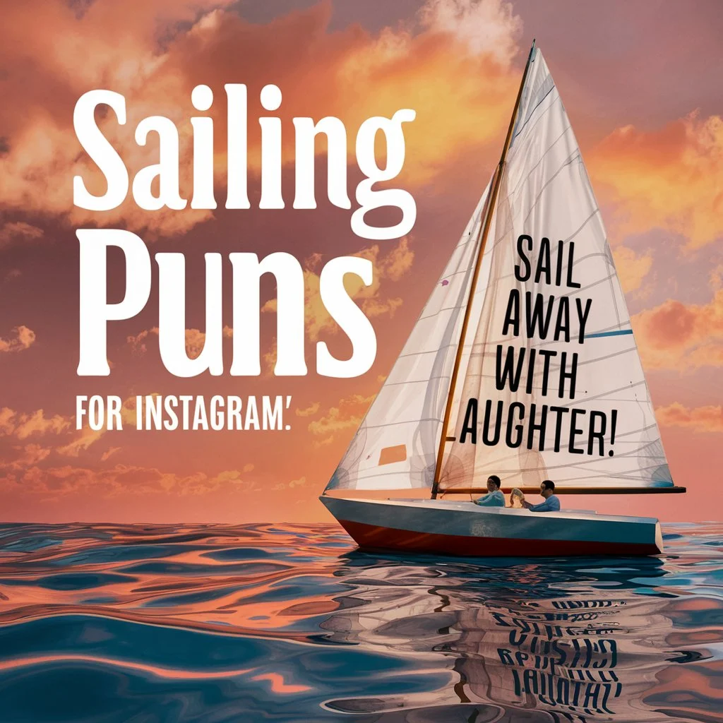 Sailing Puns for Instagram