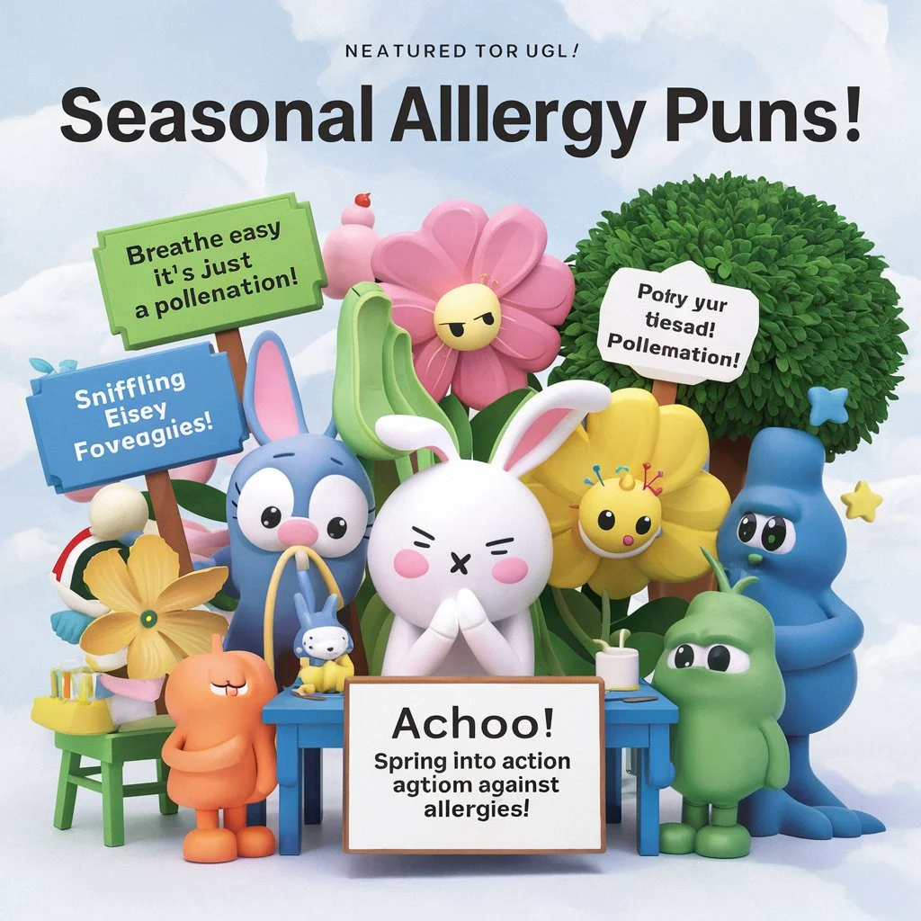 Seasonal Allergy Puns