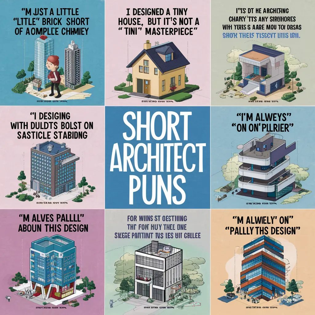 Short Architect Puns