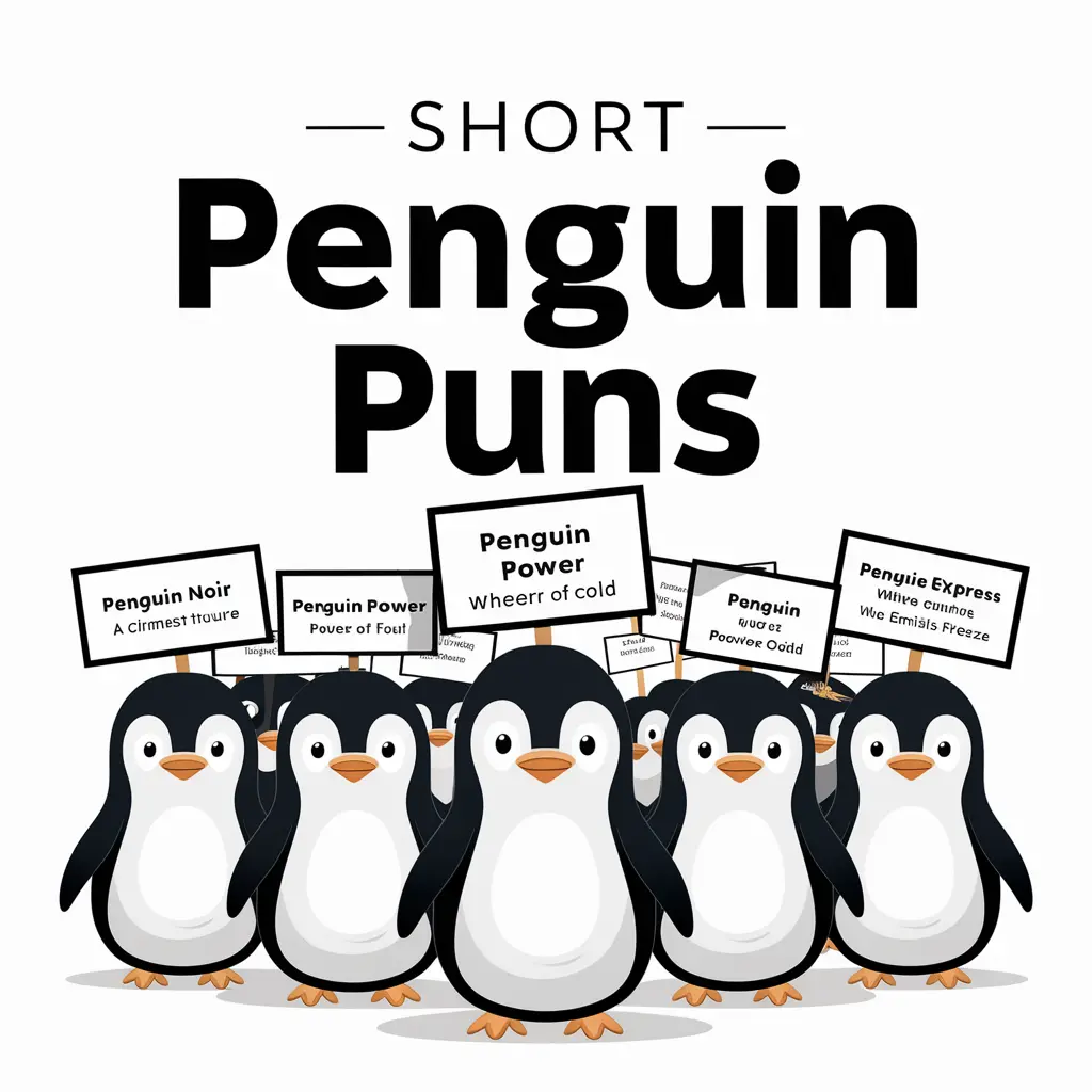  Short Penguin Puns