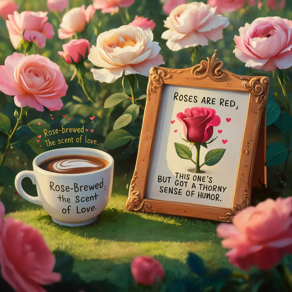  Short Rose Puns
