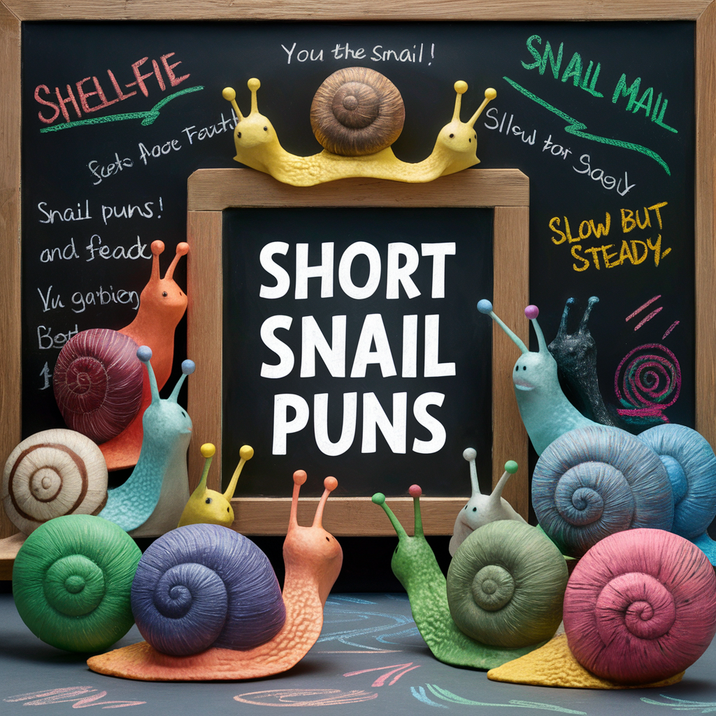 Short Snail Puns 