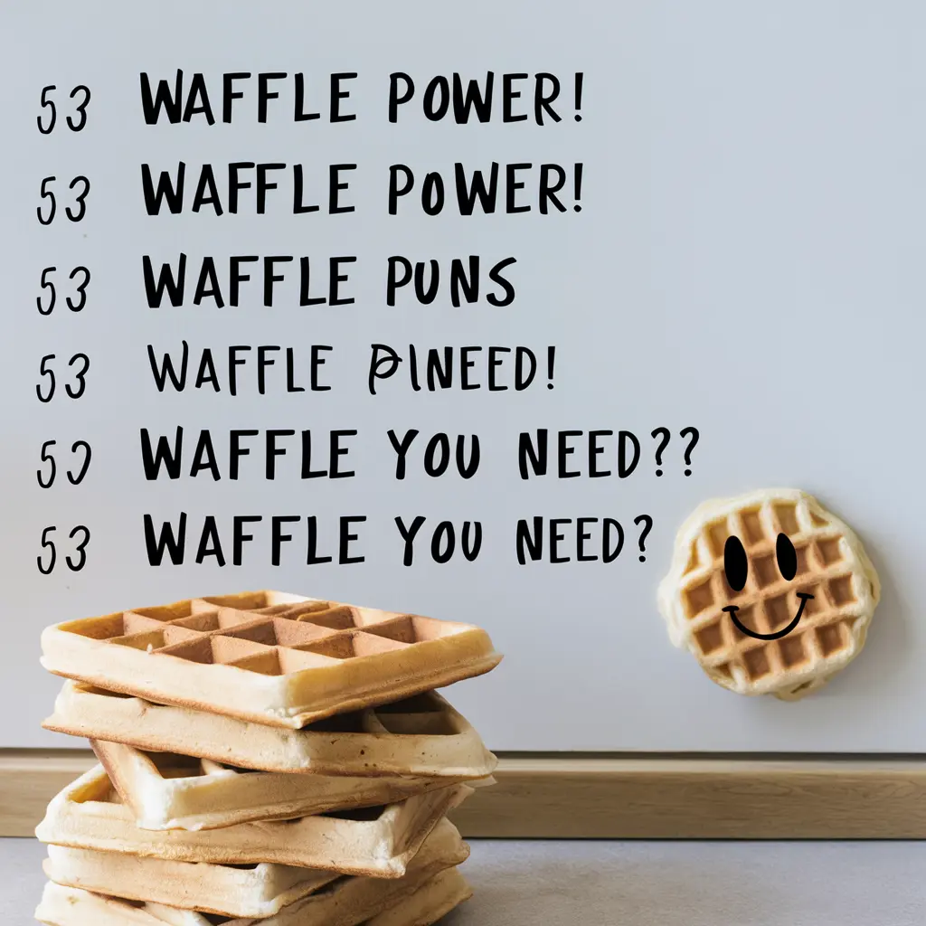 Short Waffle Puns