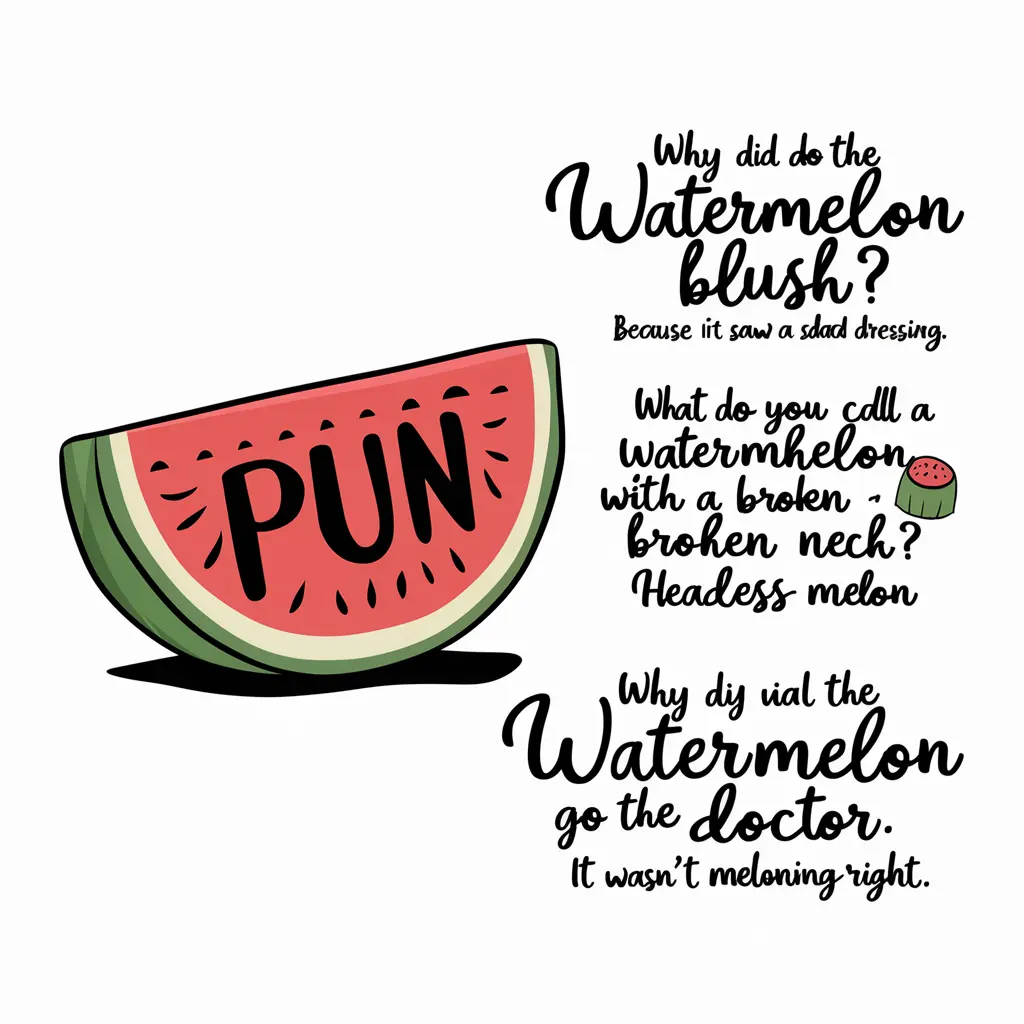 Short Watermelon Puns