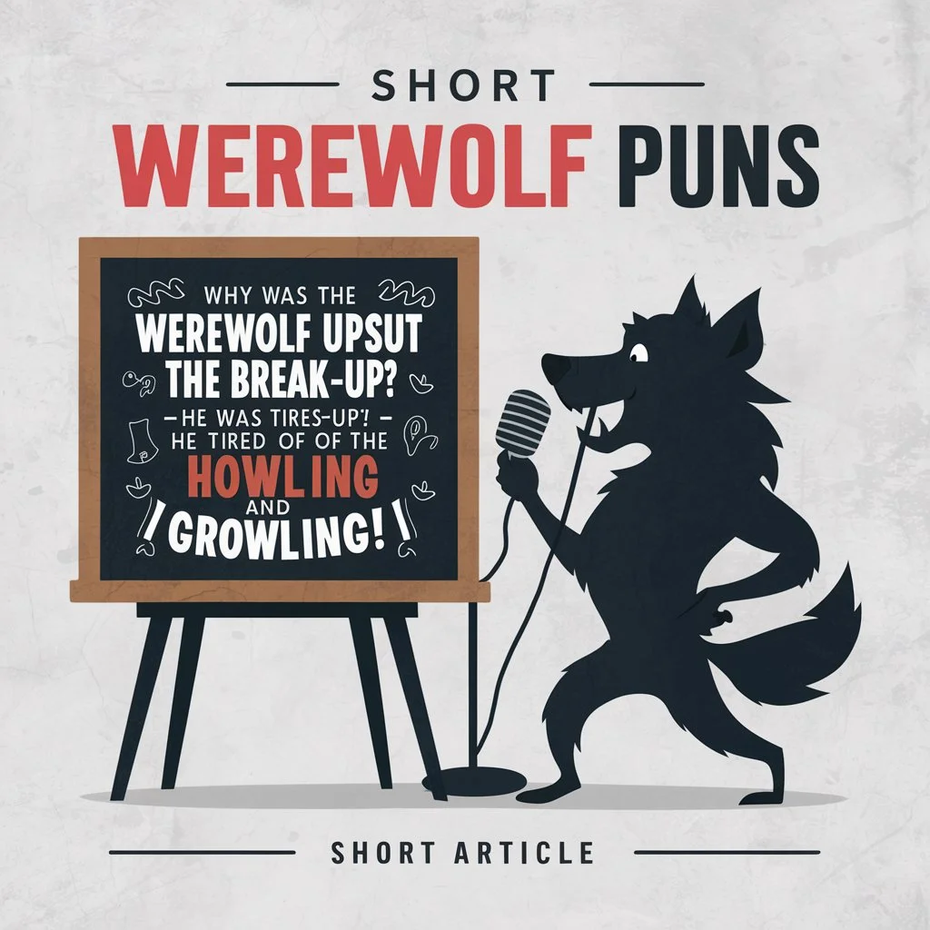  Short Werewolf Puns