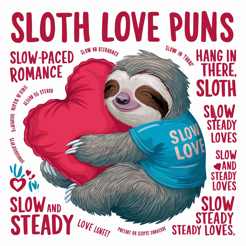 Sloth Love Puns 