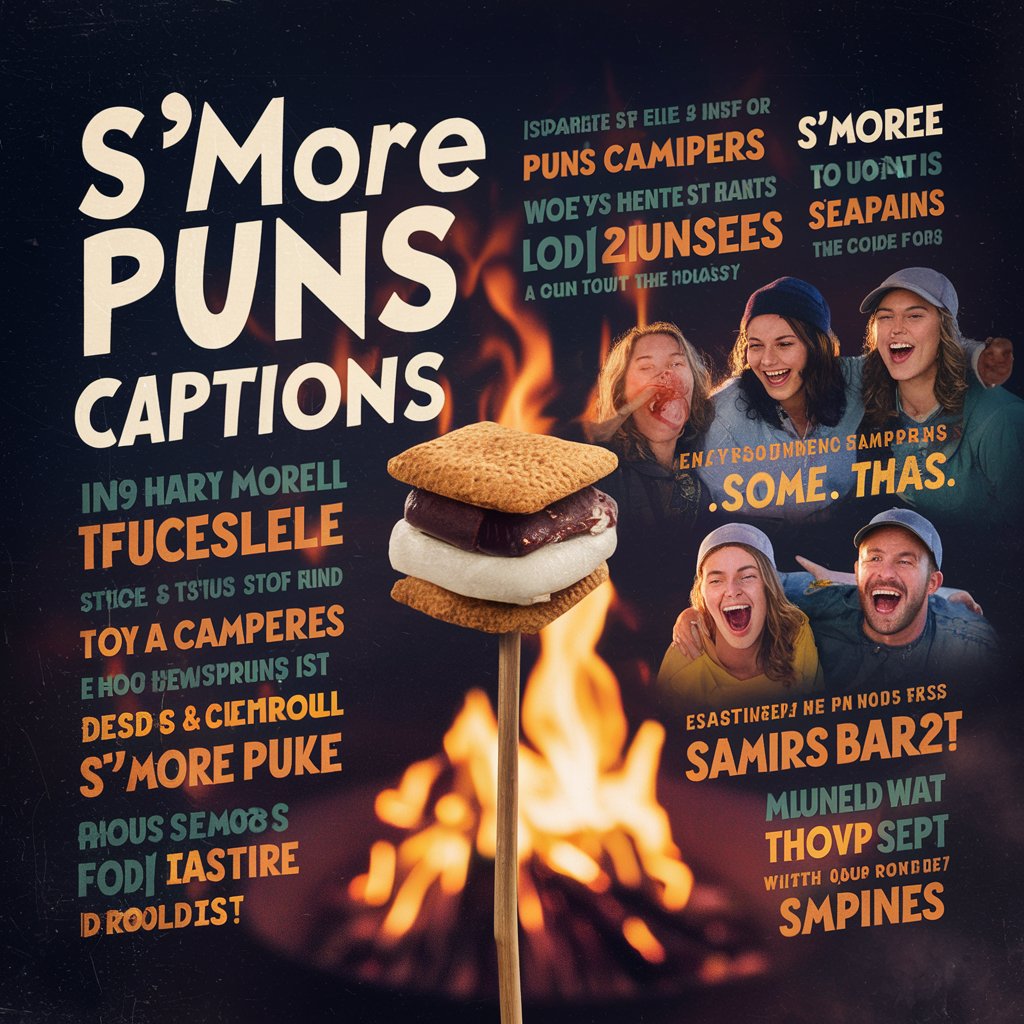 S’more Puns Captions 