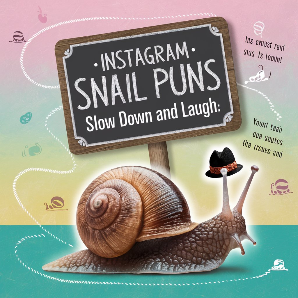 Snail Puns for Instagram 