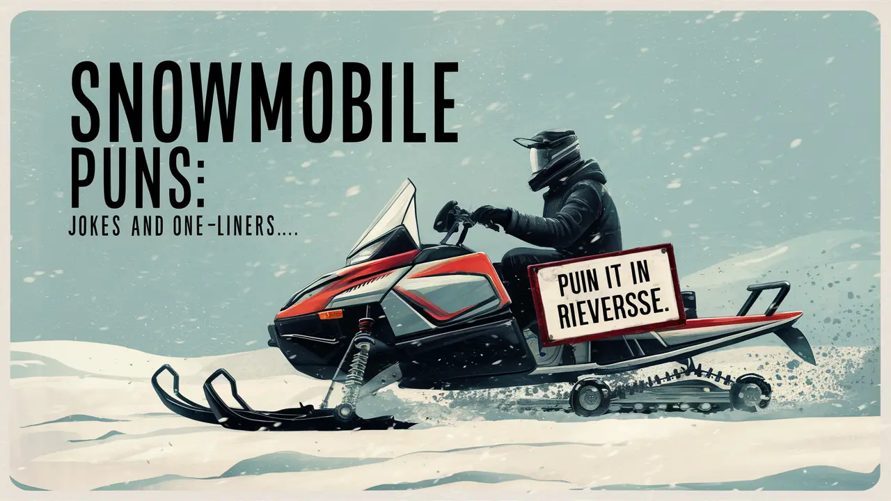 Snowmobile Puns: Jokes And One-Liners