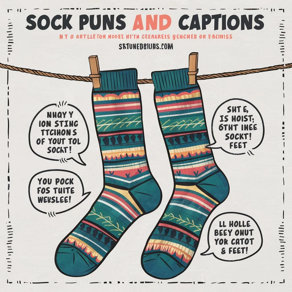 Sock Puns Captions