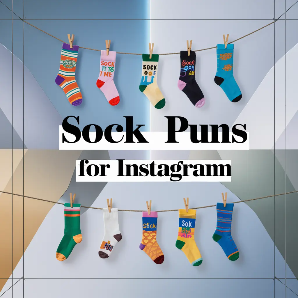 Sock Puns for Instagram