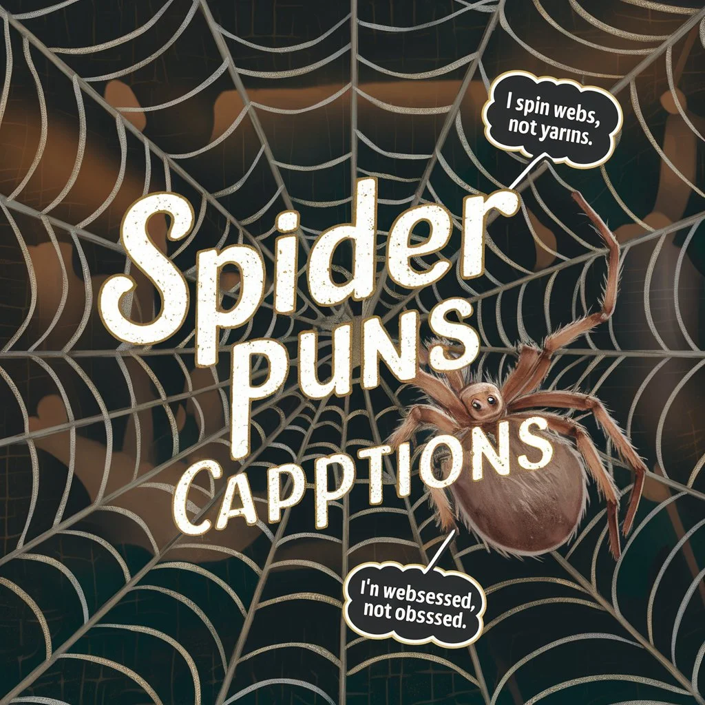  Spider Puns Captions