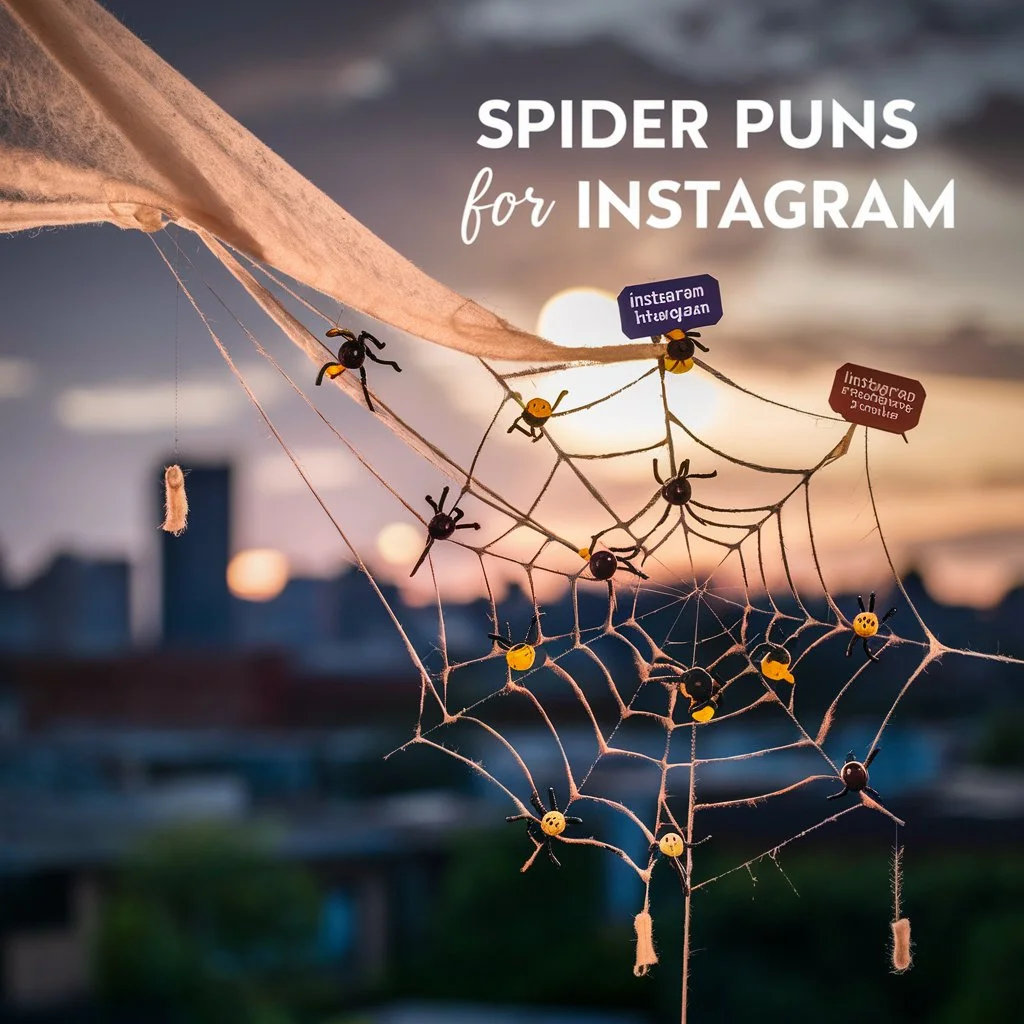  Spider Puns for Instagram
