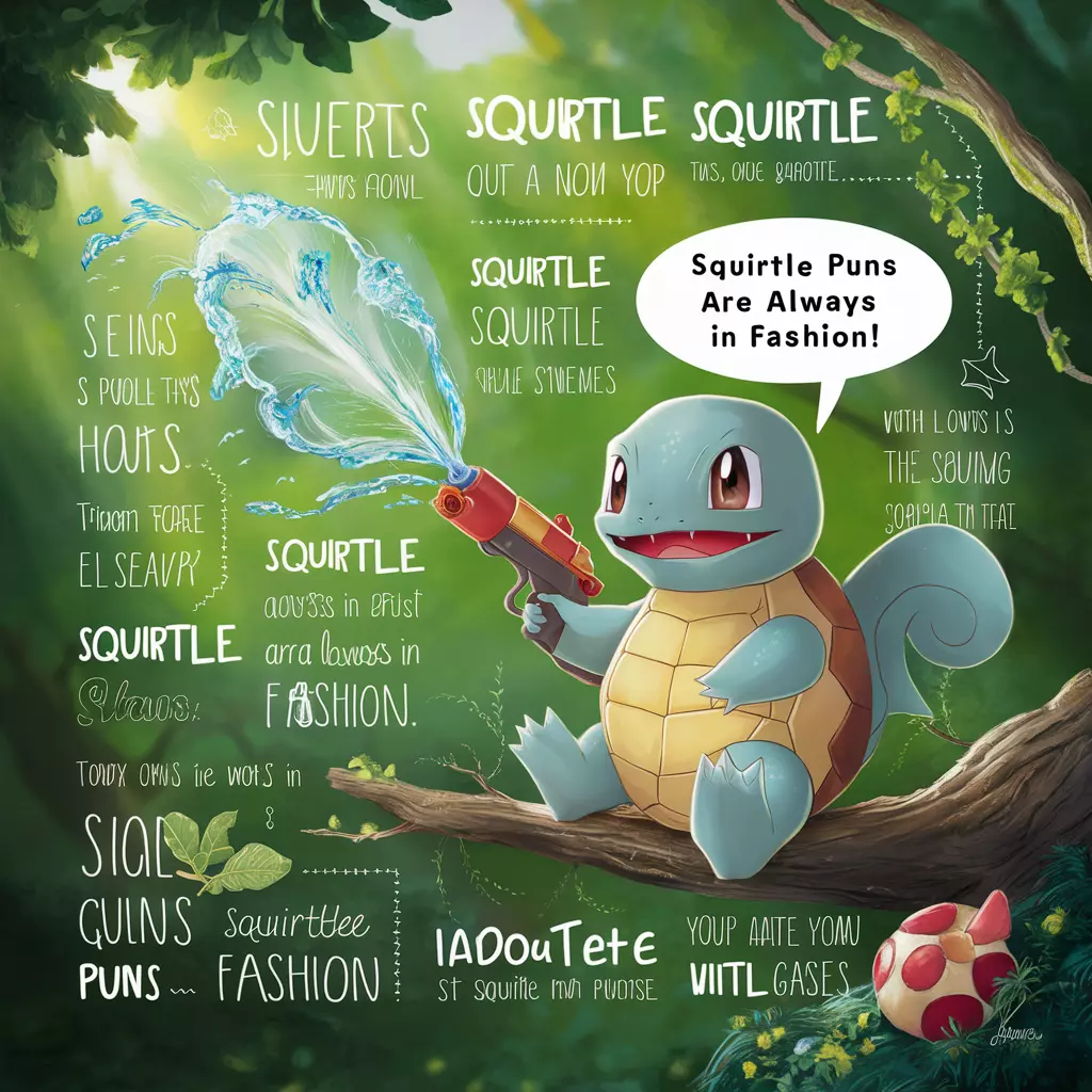 Squirtle Puns 