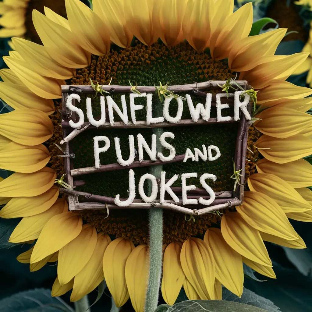 Sunflower Puns and Jokes