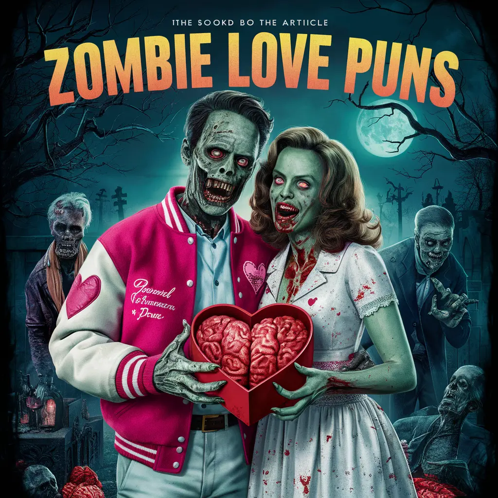  Zombie Love Puns