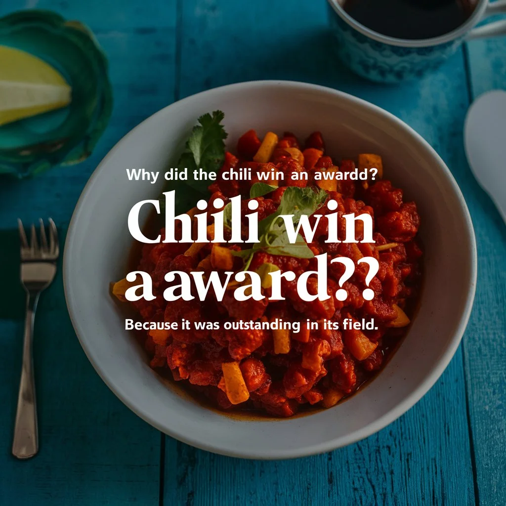  chili win an award