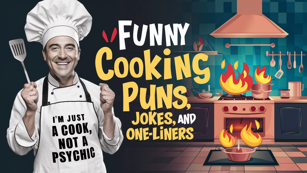 Funny Cooking Puns, Jokes, and One-Liners