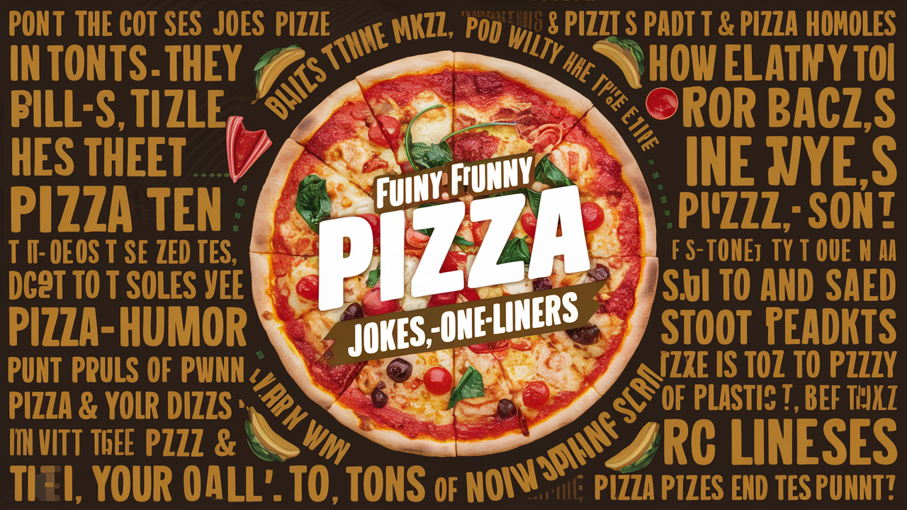 Funny Pizza Puns, Jokes, and One-Liners