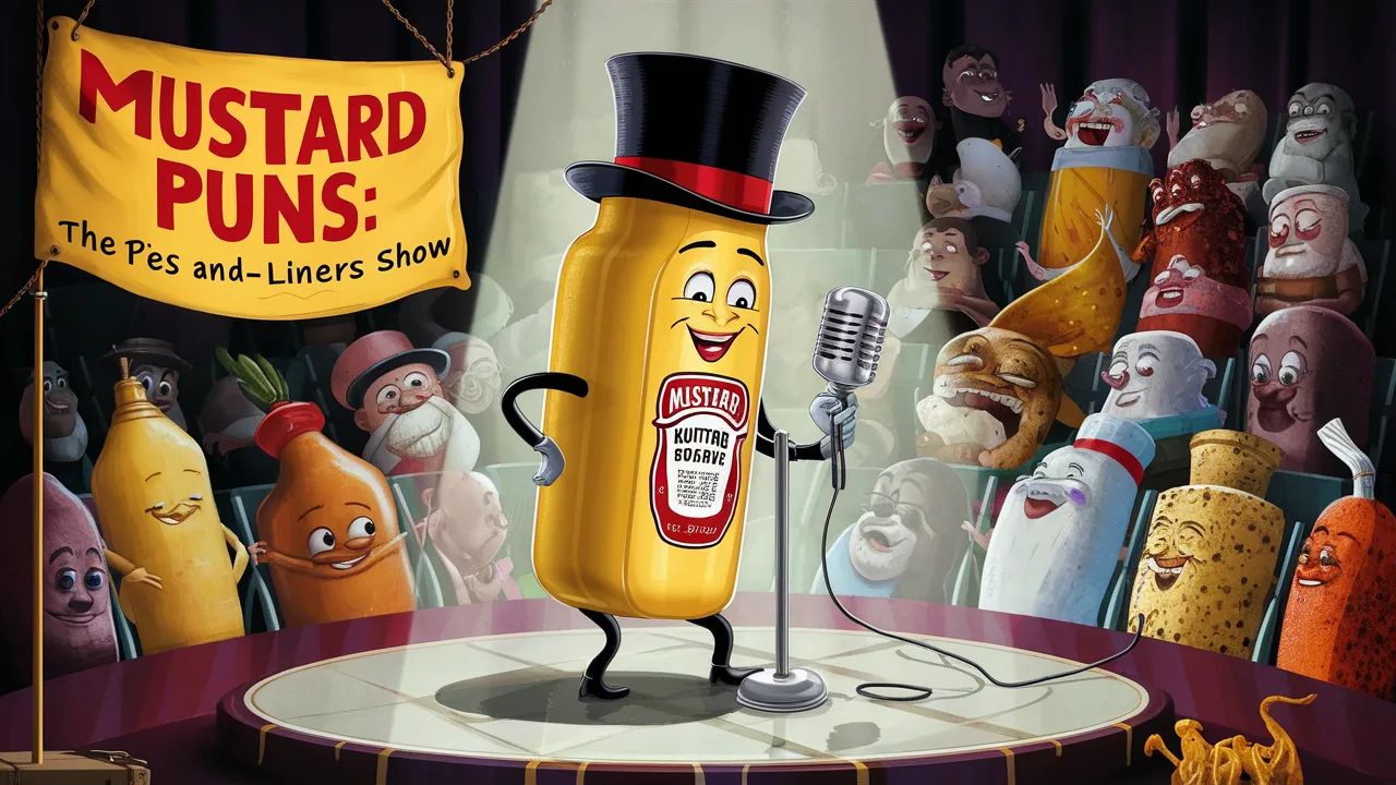 Mustard Puns: Jokes And One-Liners