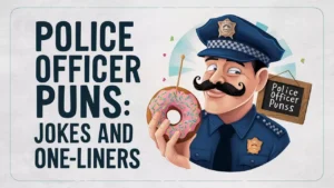 Police Officer Puns: Jokes And One-Liners