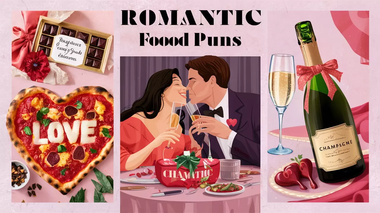 Romantic Food Puns