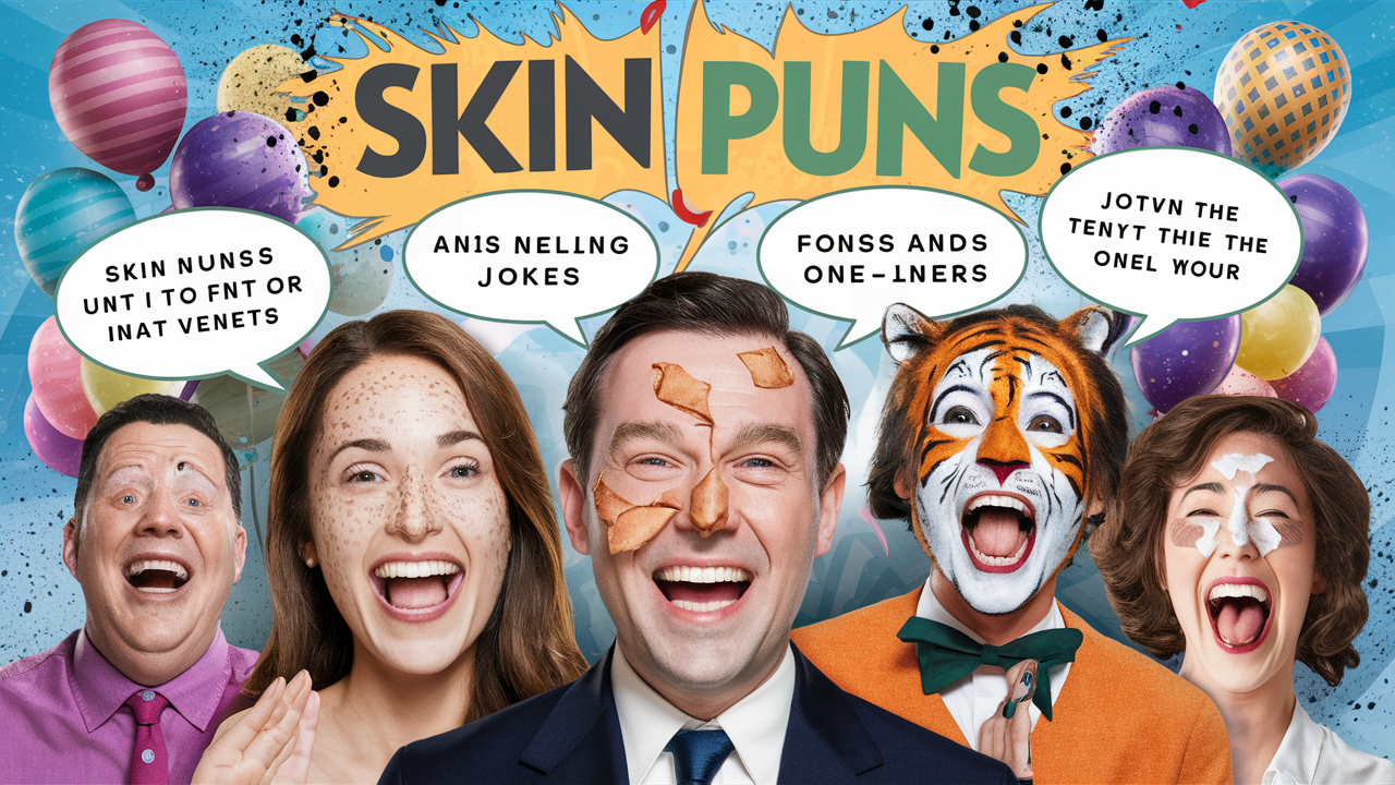 130+ Skin Puns: Jokes And One-Liners