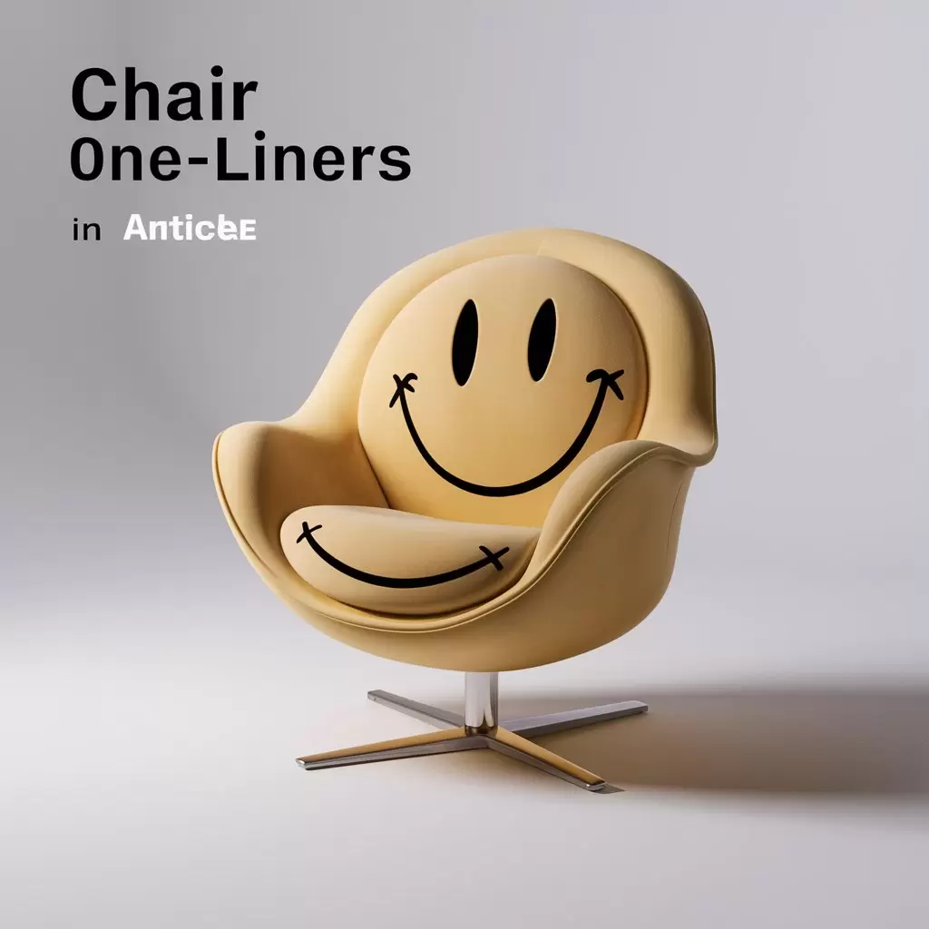 Chair jokes one liners