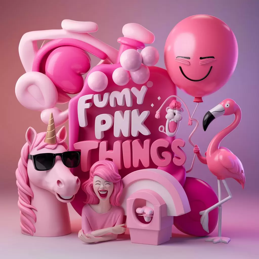 Funny pink things