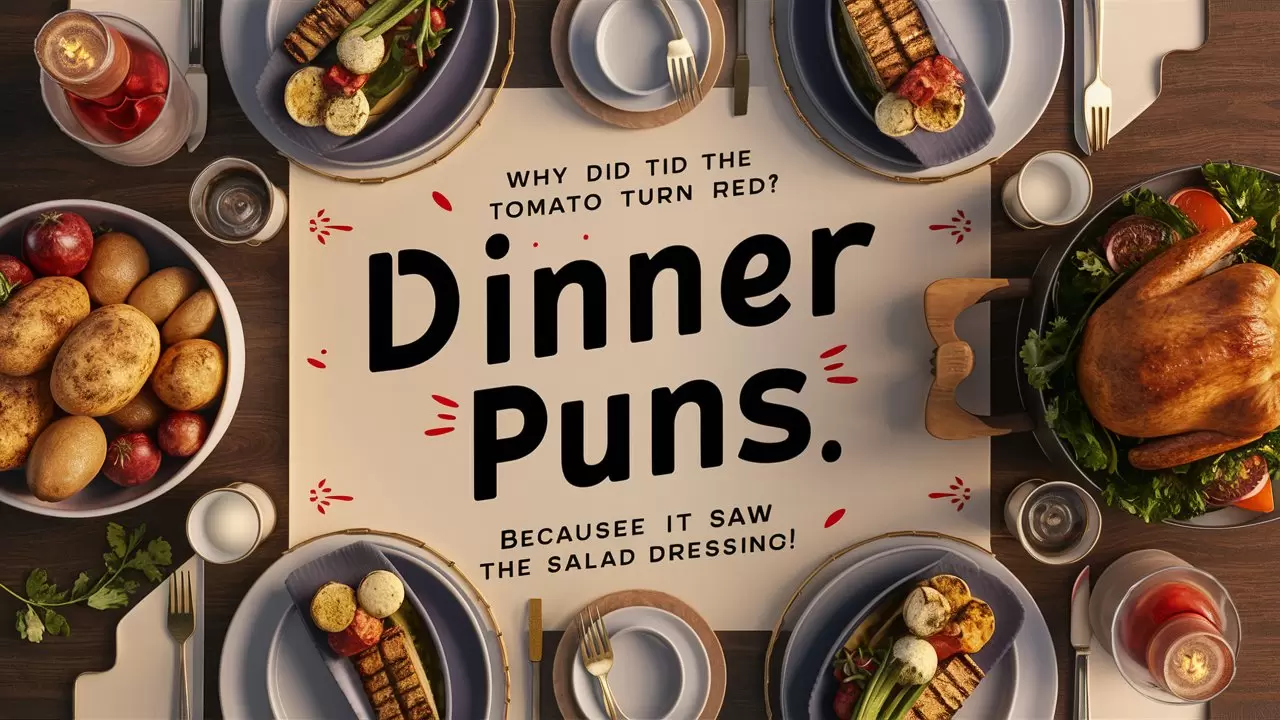 Funny Dinner Puns, Jokes, and One-Liners