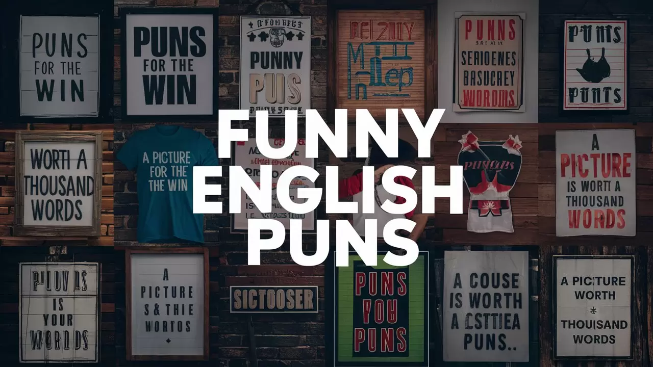 Funny English Puns, Jokes, and One-Liners