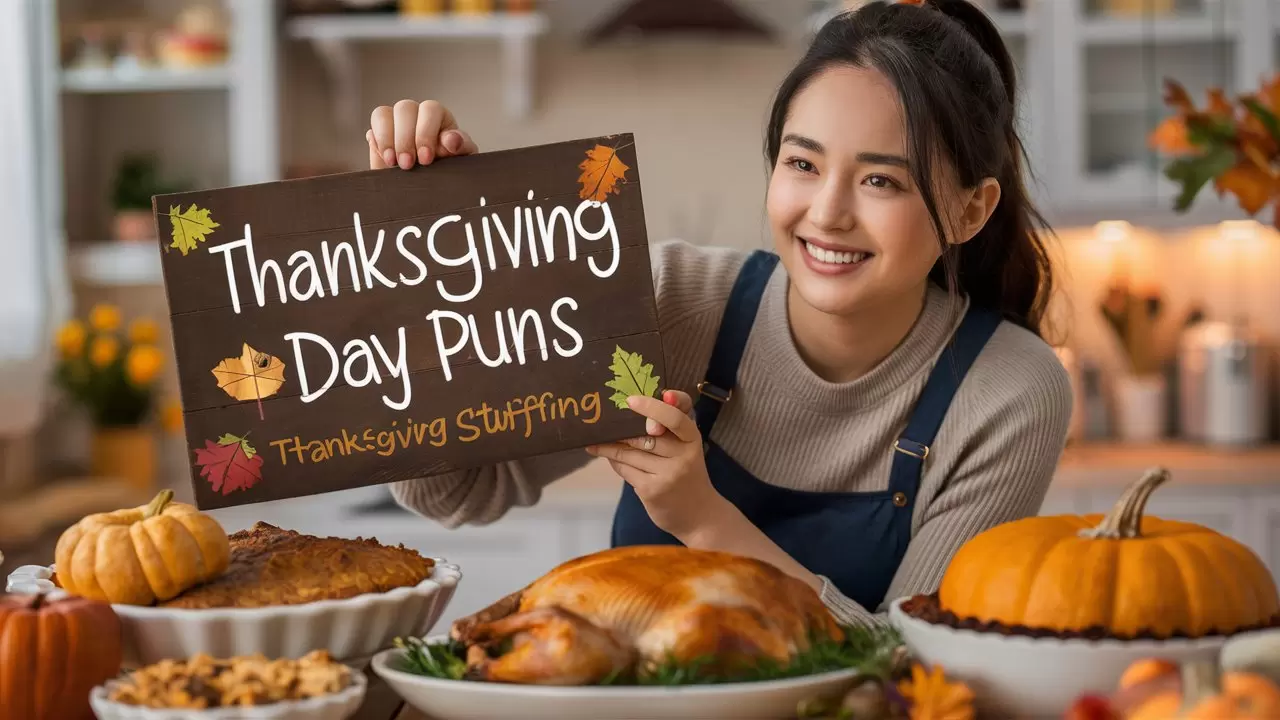 Funny Thanksgiving Day Puns, Jokes And One-Liners