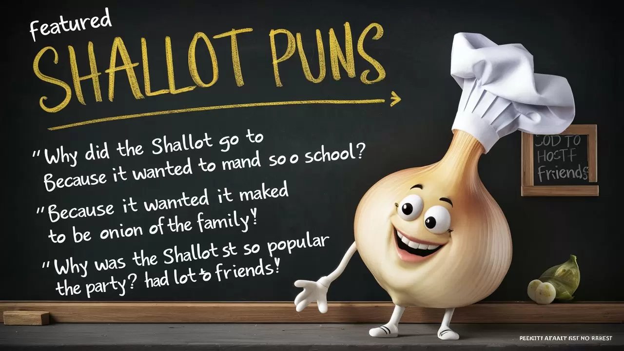 Shallot Puns: Jokes and One-Liners