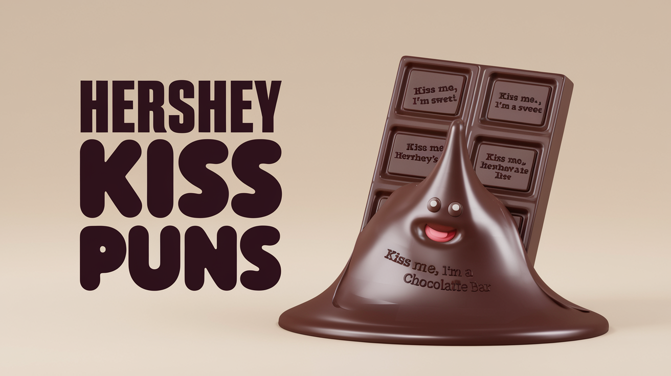 Hershey Kiss Puns