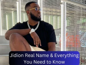 Jidion Real Name