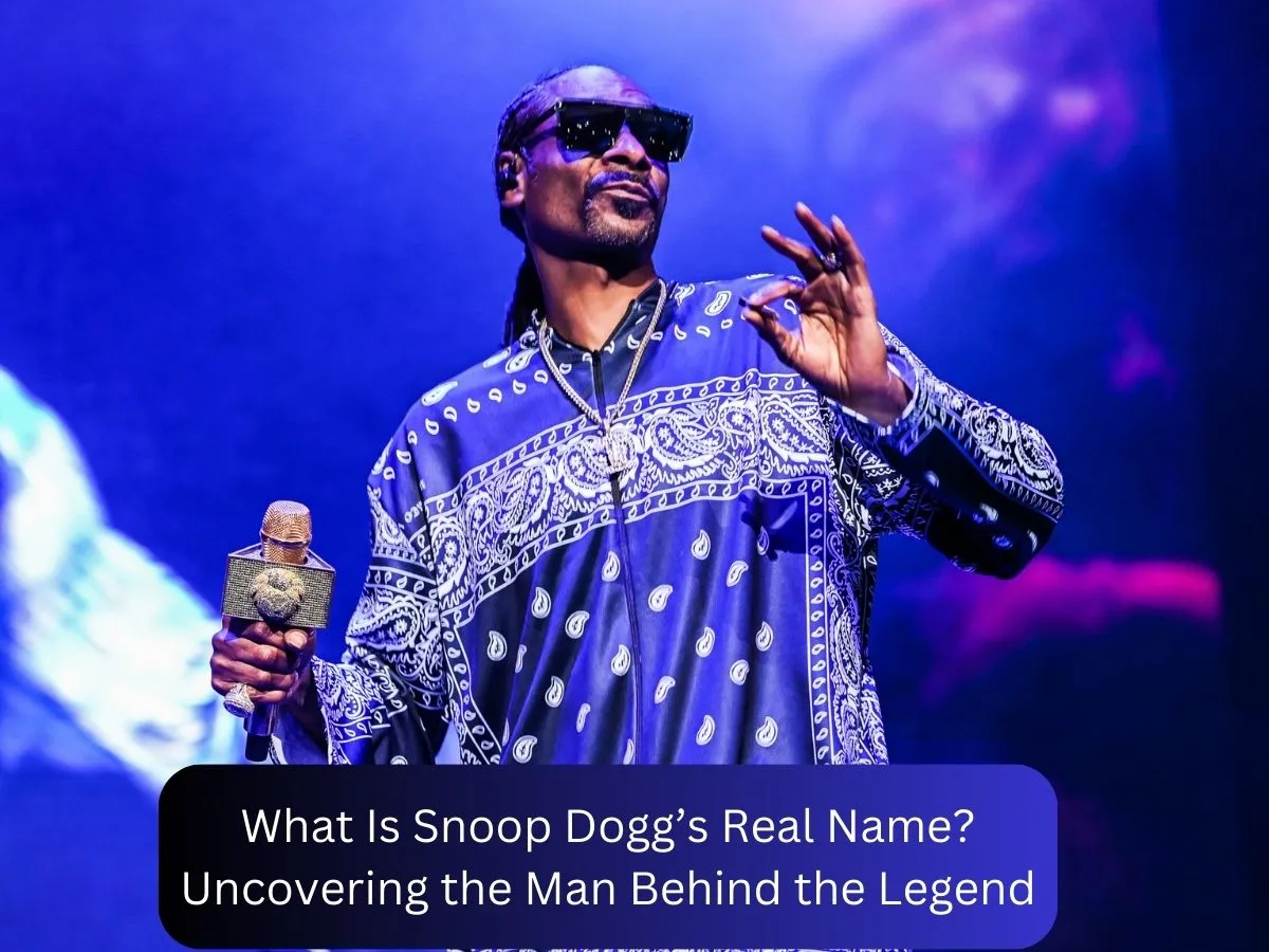 Snoop Dogg’s Real Name